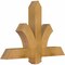 Ekena Millwork Redmond Rough Sawn Timber Gable Bracket, Western Red Cedar, 36"W x 24"H x 4"D x 4"F, 16/12 Pitch GBW036X24X0404RED00RWR - alternate 4